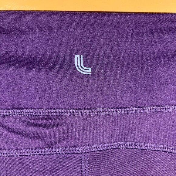 Lole Jogger Pants Womens Small Purple Stretch High-Rise Tapered Drawstring Waist - Picture 4 of 11